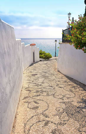 A photo of  Spanish villageの写真素材