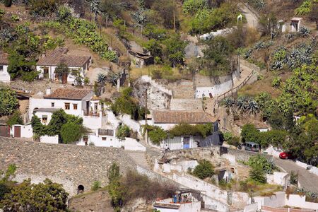 A photo of poor, but  village in Spainの写真素材