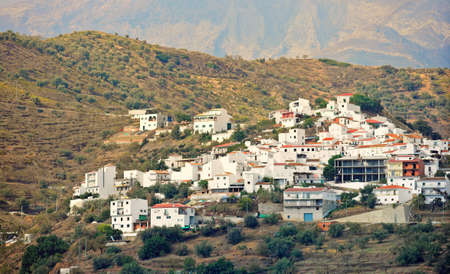 A cityscape from Costa Del Sol, Spainの写真素材
