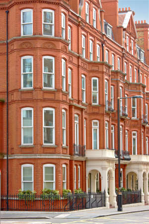 Houses in the City of Londonの写真素材