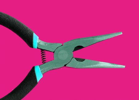 A close-up photo of pincersの写真素材