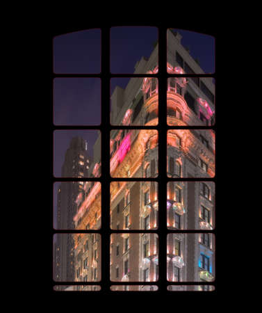 Manhattan outside my window - night shoot