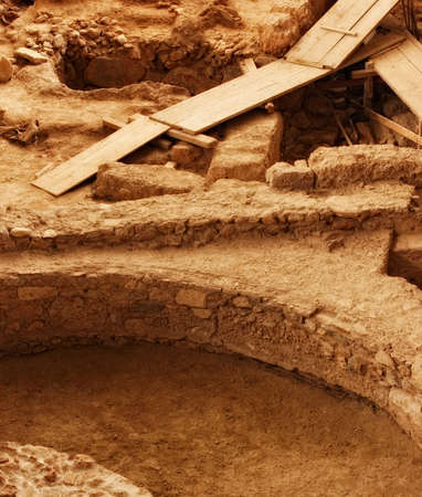 a photo of archaeology excavation in Athensの写真素材