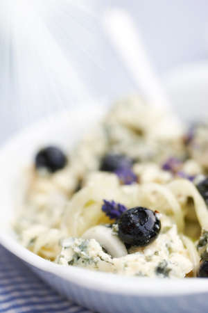 a photo of Healthy  salat with cheeseの写真素材