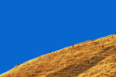 A landscape photo from New Zealandの写真素材