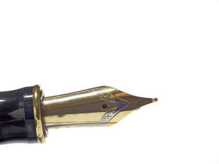 A  photo of a Fountain pen - isolatedのeditorial素材