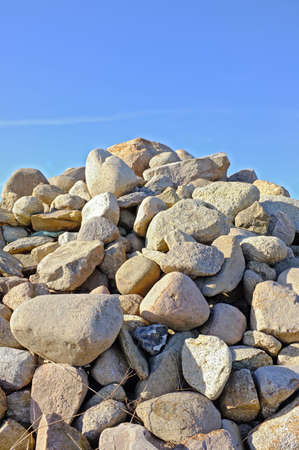 A photo of a lot of stones