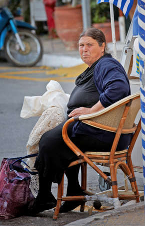 Athens, Greece, November 9, 2010  Despite violent political demonstrations around the parliament city life continued undisturbed in other areas of Athensのeditorial素材