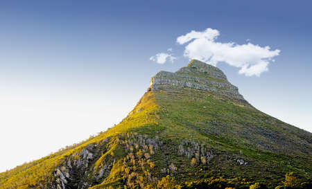 Panorama of Lions Head, Cape Town, South Africaの写真素材