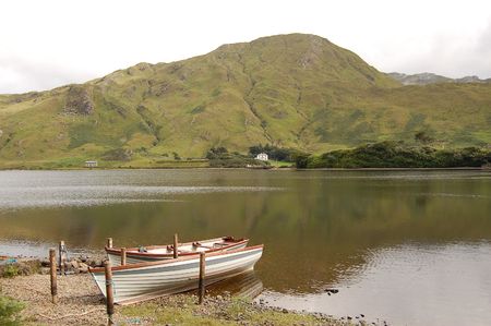 kylemore loughの写真素材