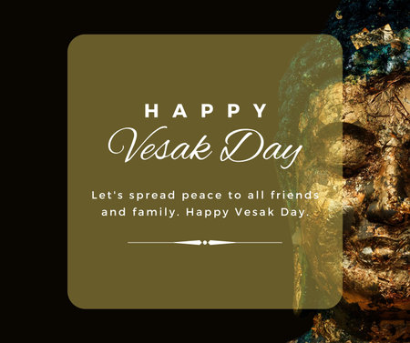 Happy Valentines Day greeting card with golden statue. Vector illustration.の写真素材