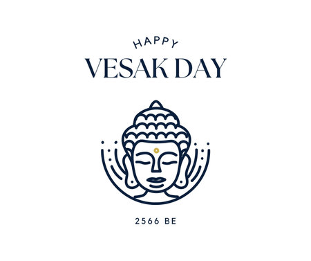 Vector illustration of a Background for Happy Vaisakhi Day.の写真素材