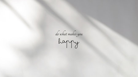 Happy Valentines Day text on white background. Shadow overlay effect.の写真素材