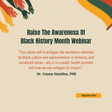 Black lives matter banner with human hands. Vector illustration in flat styleの写真素材