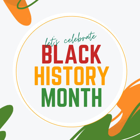 Black History Month. Vector Illustration For Celebrate Moment EPS10の写真素材