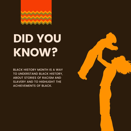 Silhouette of mother and child on a brown background. Vector illustrationの写真素材