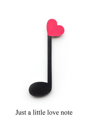 Creative valentines concept photo of notes with hearts made of paper on white background.の写真素材