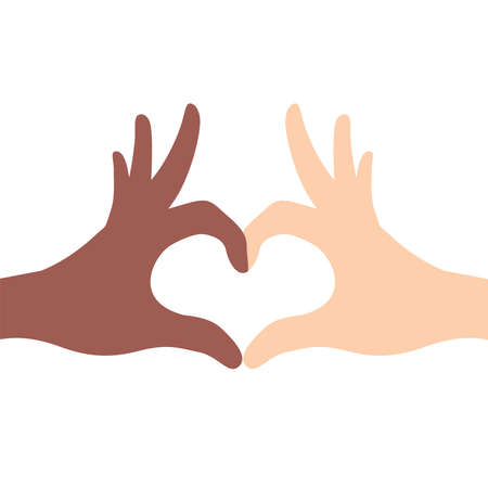 Black lives matter. Protest banner about human right of black people. Vector Illustration. Icon Poster for printed matter and symbol.のイラスト素材