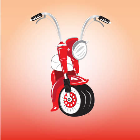 motorcycleのイラスト素材