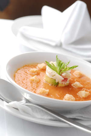 gazpacho soupの写真素材