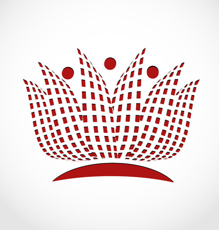 Lotus flower identity card icon vector conceptのイラスト素材