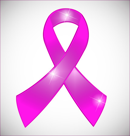 Breast cancer concept vector icon symbolのイラスト素材