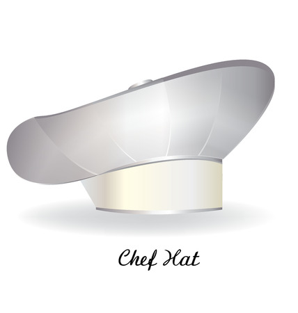 Chef hat icon elegant design logoのイラスト素材