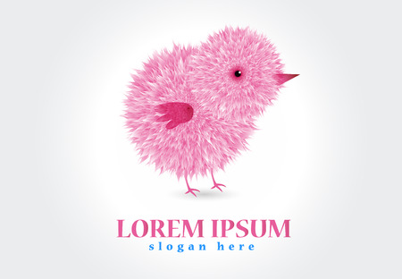 Chick logo vector designのイラスト素材