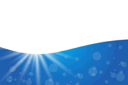 Sun In The Sky vector backgroundのイラスト素材
