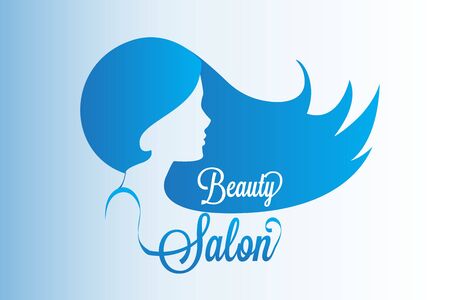 Beauty woman salon cosmetic business card designのイラスト素材