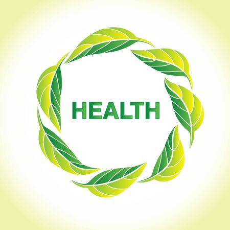 Recycle ecology health nature leafs logo vector image designのイラスト素材