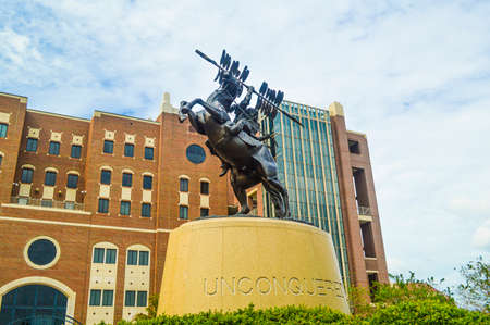 Florida State University Building. Tallahassee Florida -Editorial background image templateのeditorial素材