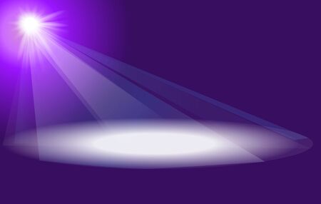 Stagelights room vector image design template background web imageのイラスト素材