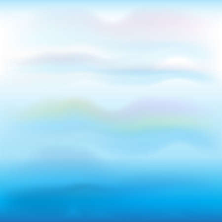 Beautiful cloudy sky background bokeh vector illustration background web templateのイラスト素材