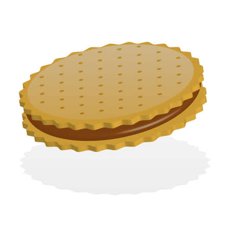 one biscuitのイラスト素材