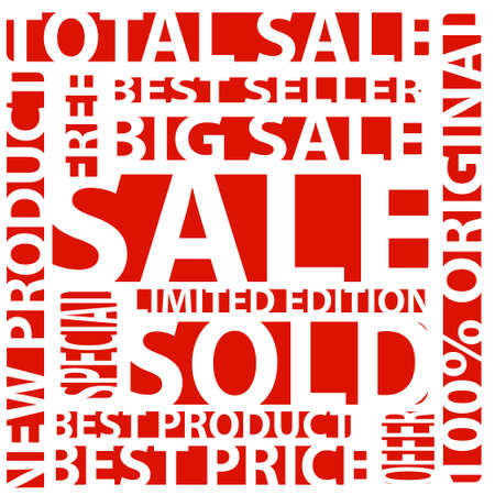 sale textのイラスト素材