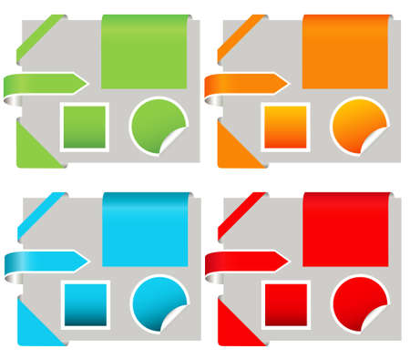 website design elementsのイラスト素材