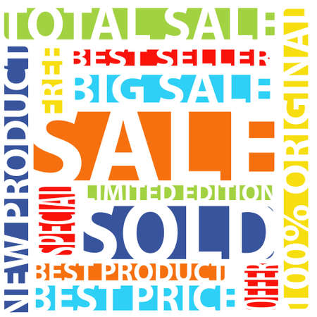 sale textのイラスト素材