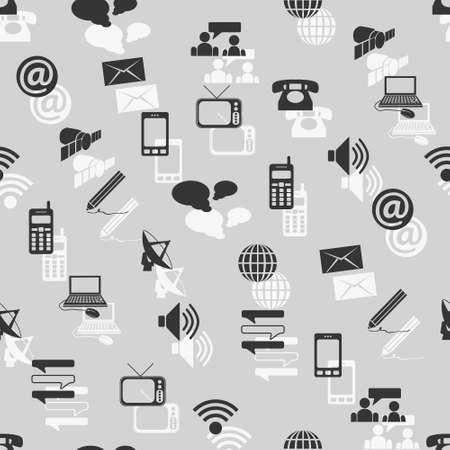 communication patternのイラスト素材