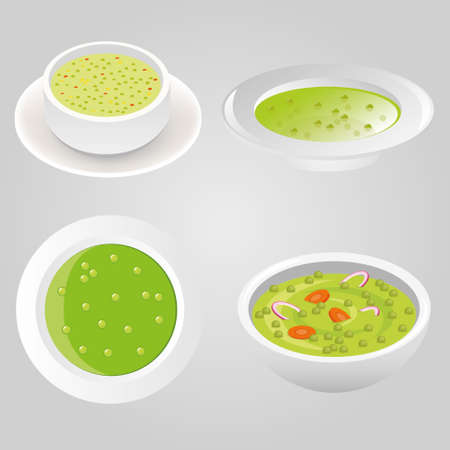 pea soup collectionのイラスト素材