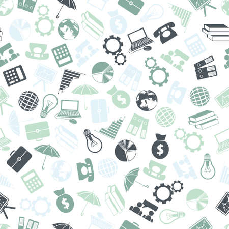 economy seamless patternのイラスト素材