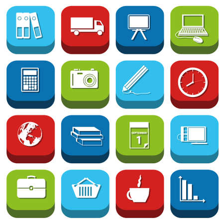 business iconsのイラスト素材