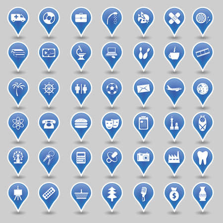 sign iconsのイラスト素材