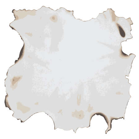 burnt paperのイラスト素材
