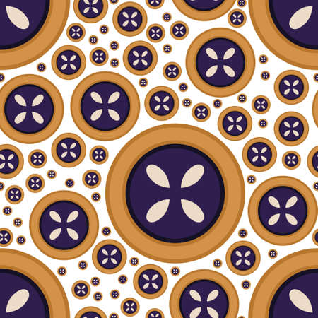 cake seamless patternのイラスト素材