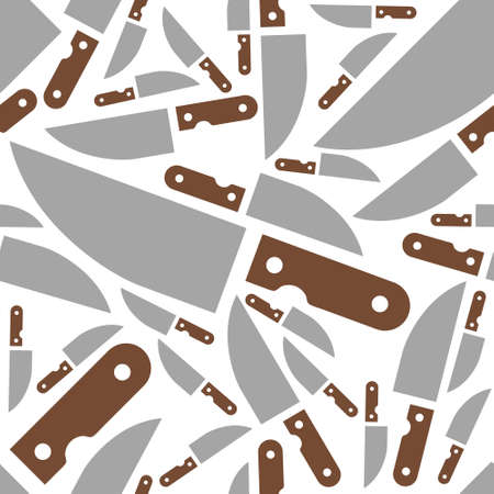 knife seamless patternのイラスト素材