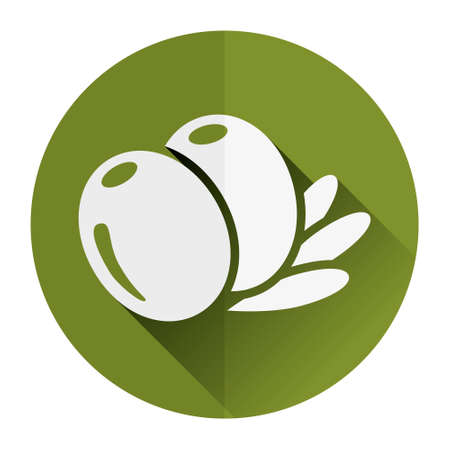 olive iconのイラスト素材