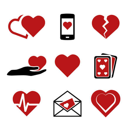hearts collectionのイラスト素材