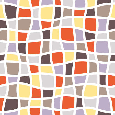 mosaic seamless patternのイラスト素材