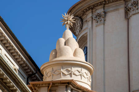 Rome, Italy - Sant'Ivo alla Sapienzaの写真素材